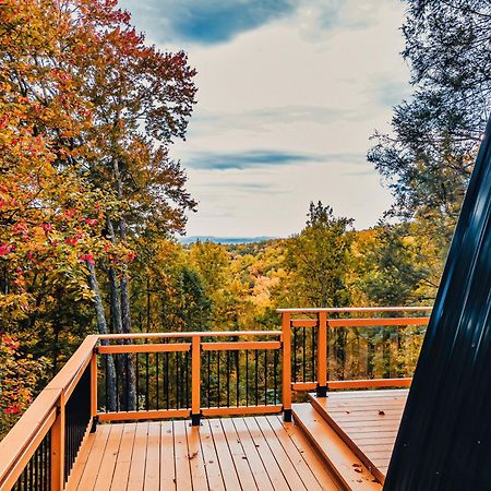 Secluded Mtn View New! 10 Mins To Gatlinburg Or Park Villa Buitenkant foto