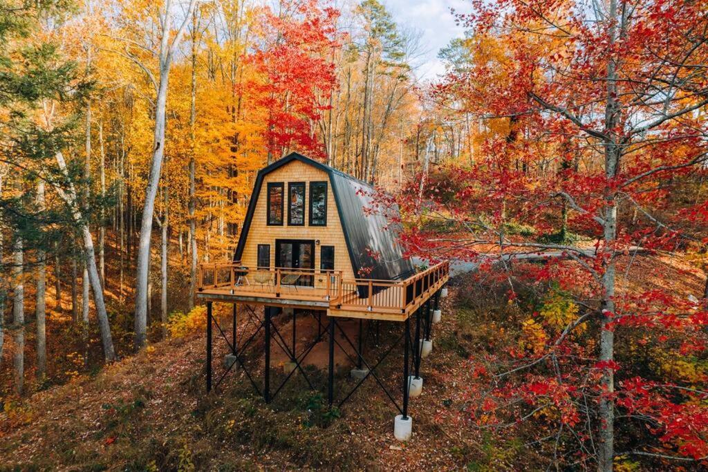 Secluded Mtn View New! 10 Mins To Gatlinburg Or Park Villa Buitenkant foto