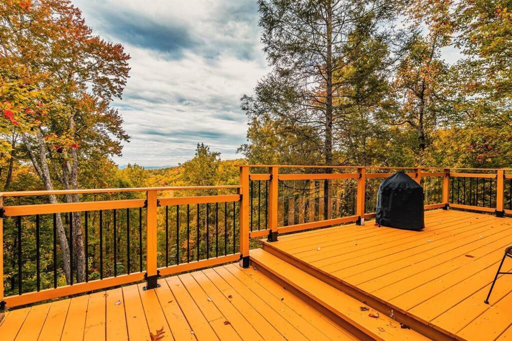 Secluded Mtn View New! 10 Mins To Gatlinburg Or Park Villa Buitenkant foto