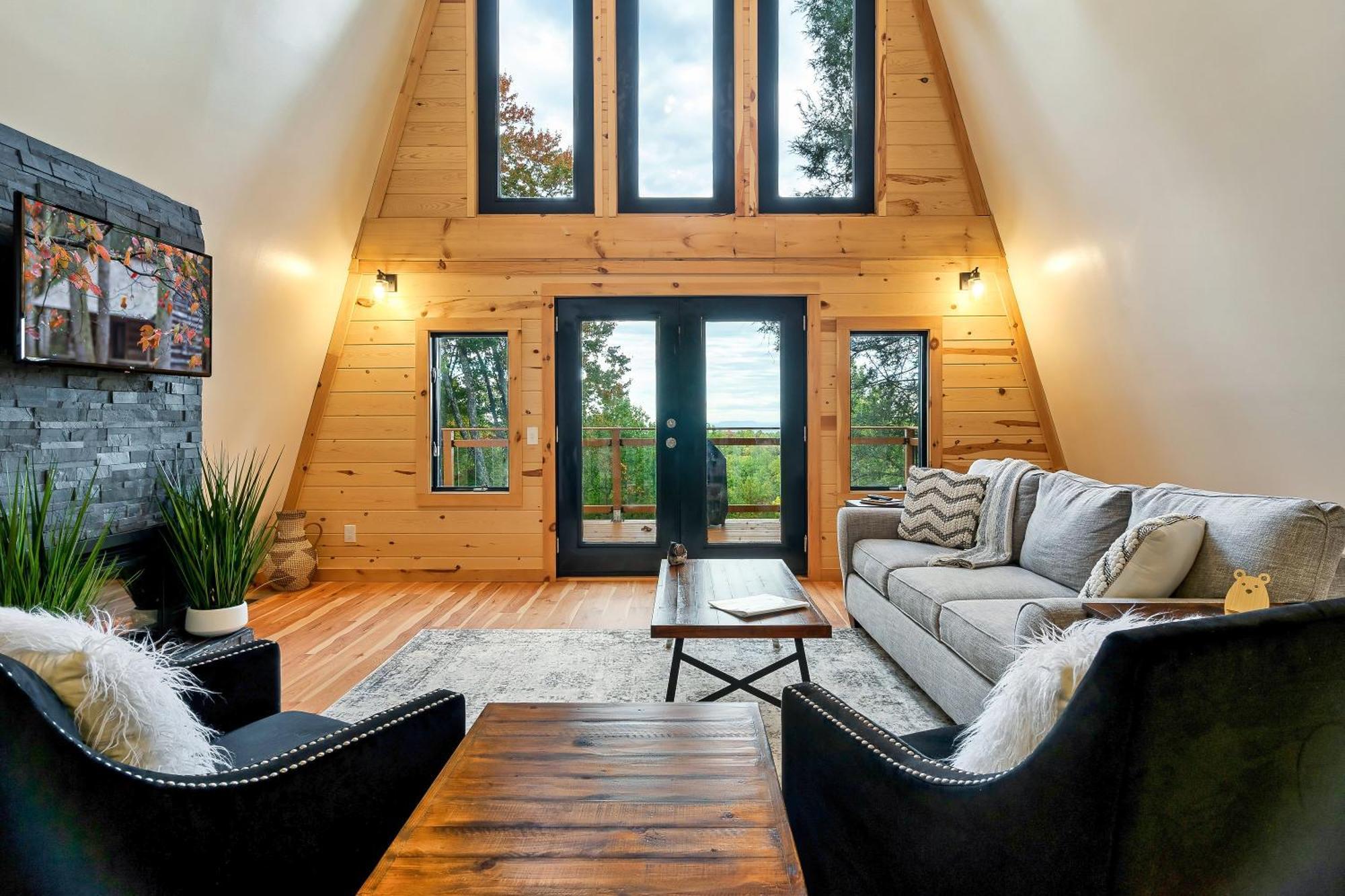 Secluded Mtn View New! 10 Mins To Gatlinburg Or Park Villa Buitenkant foto